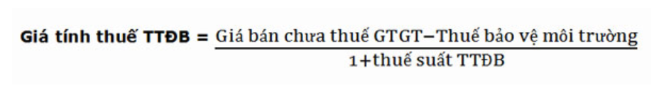 giá tính thuế ttđb