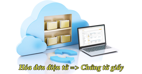 hóa đơn điện tử chuyển đổi sang giấy