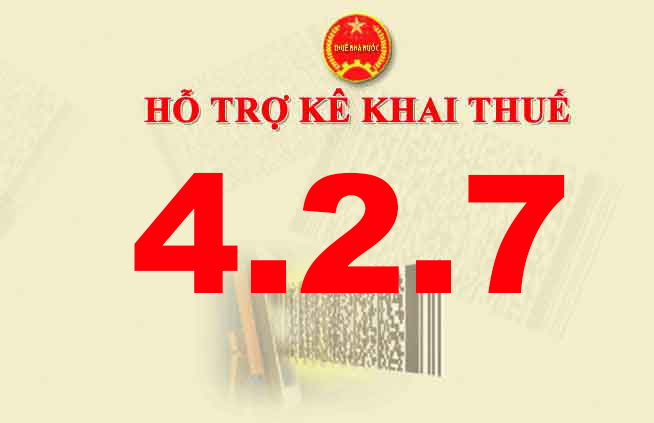 phần mềm HTKK 4.2.7 bản mới nhất