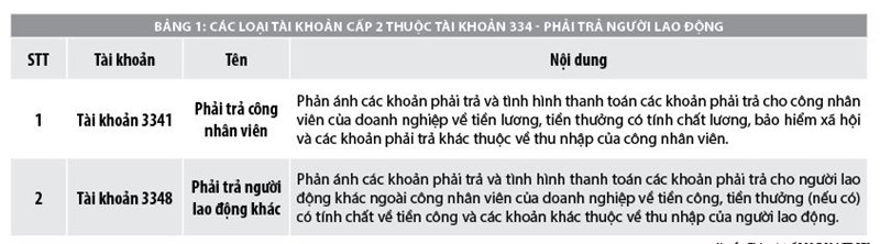 Chế độ kế toán tiền lương và một số lưu ý đối với hạch toán tiền lương tại doanh nghiệp