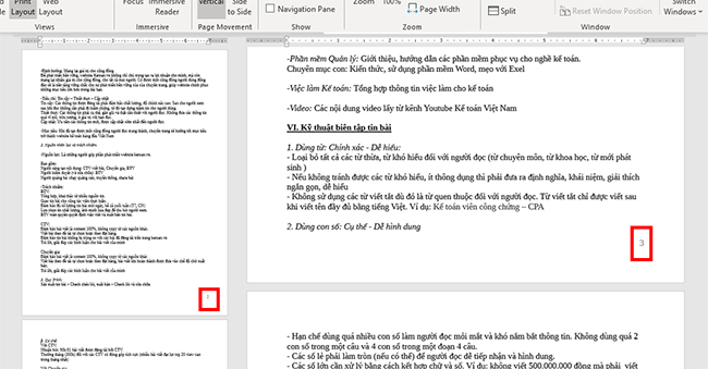 Hướng dẫn 3 cách đánh số trang cho văn bản Word