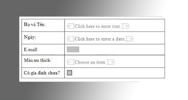 Hướng dẫn tạo biểu mẫu (form) có thể điền vào trên Word