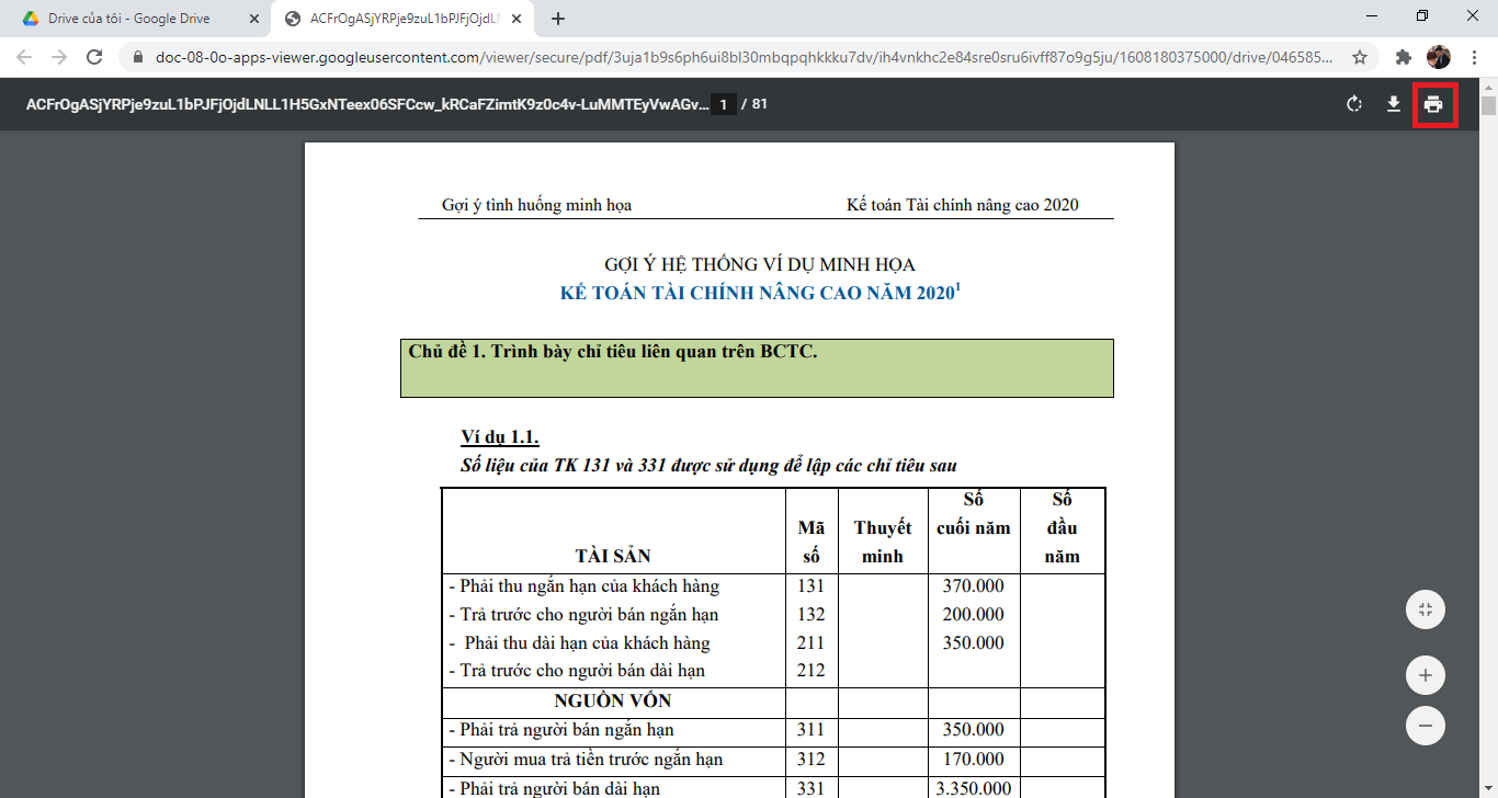 Cách in file PDF trực tiếp trên máy tính, laptop, điện thoại