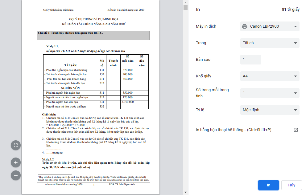 Cách in file PDF trực tiếp trên máy tính, laptop, điện thoại