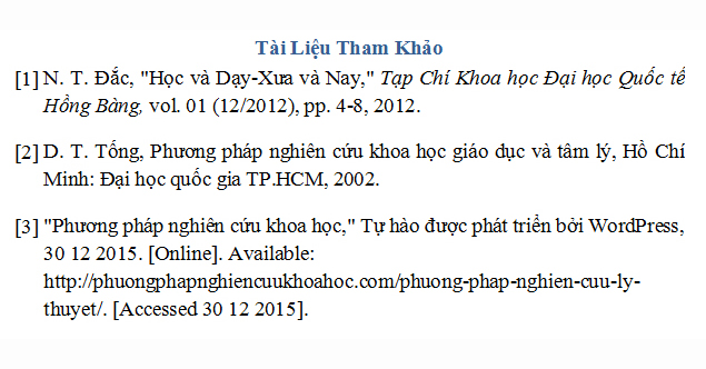 Cách thêm trích dẫn và tạo thư mục trích dẫn trong Word