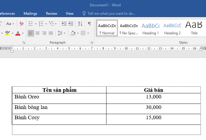 Cách đổi dấu phẩy thành dấu chấm trên Microsoft Word