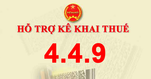 Tải về phiên bản mới nhất 4.4.9 của ứng dụng HTKK