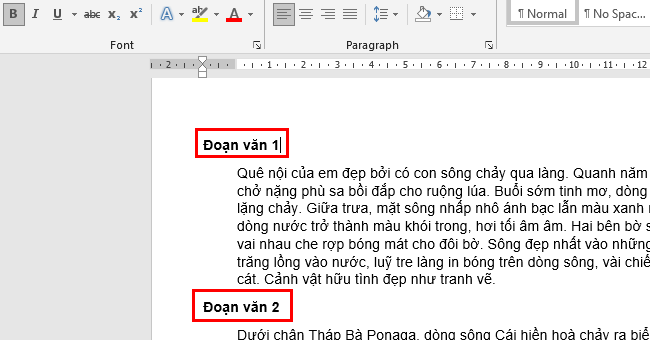 Hướng dẫn cách nhập văn bản ngoài lề trong Word