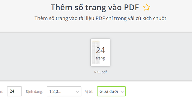 mời bạn đọc bài viết sau để biết cách đánh số trang trong file PDF không cần dùng phần mềm nhé.