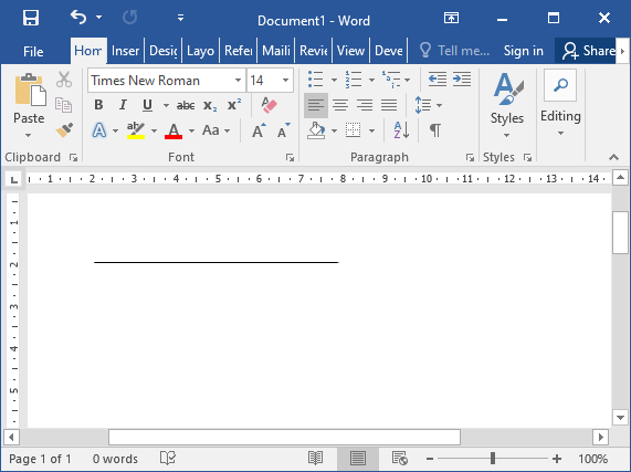 3 bước đơn giản để vẽ đường nét đứt trong Microsoft Word