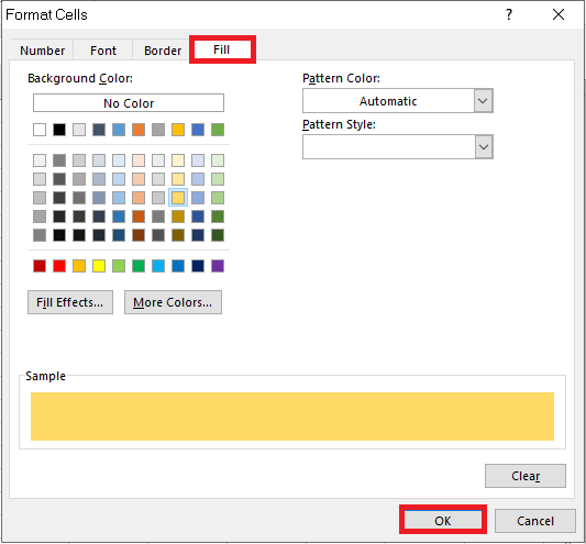 Hướng dẫn tô màu cột xen kẽ trong Microsoft Excel