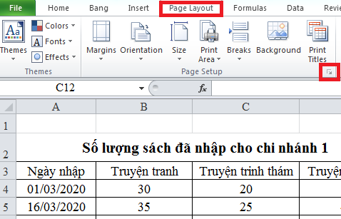 Mẹo đánh số trang không bắt đầu từ 1 trong Excel