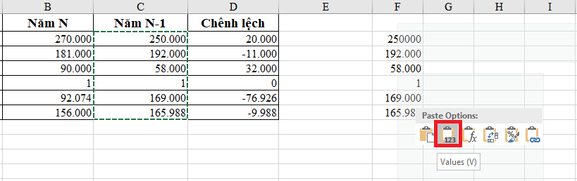 Bật mí 20 cách sử dụng tính năng Paste trong Excel