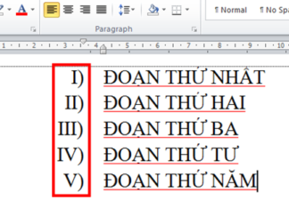 Mách bạn cách đơn giản để viết số La Mã trong Word