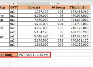 3 Cách bắt Excel tự động chèn ngày giờ hiện tại vào bảng tính