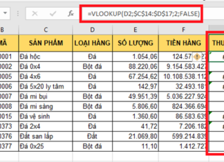 6 Lỗi khiến hàm VLOOKUP không hoạt động trong Excel