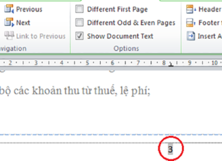 2 Cách xóa số trang ở trang bất kỳ trong Word