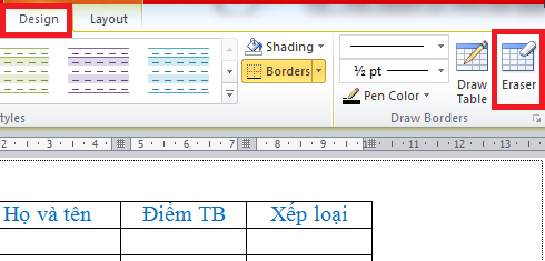 Mách bạn đọc thủ thuật xóa nhanh bảng trong Word