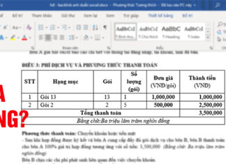 Mách bạn cách xóa Bảng biểu trong Word cực nhanh và đơn giản