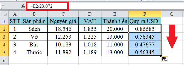 Cách làm tròn số tiền cực đơn giản trong Excel, bạn có biết?