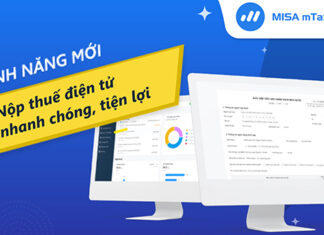 Hướng dẫn sử dụng phần mềm nộp thuế điện tử MISA mTax