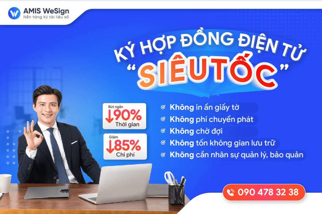 hợp đồng điện tử amis wesign