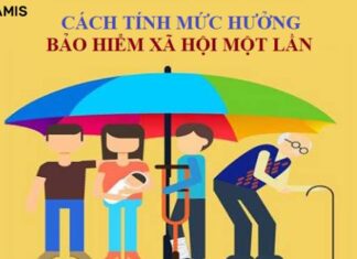 Cách tính mức hưởng bảo hiểm xã hội một lần