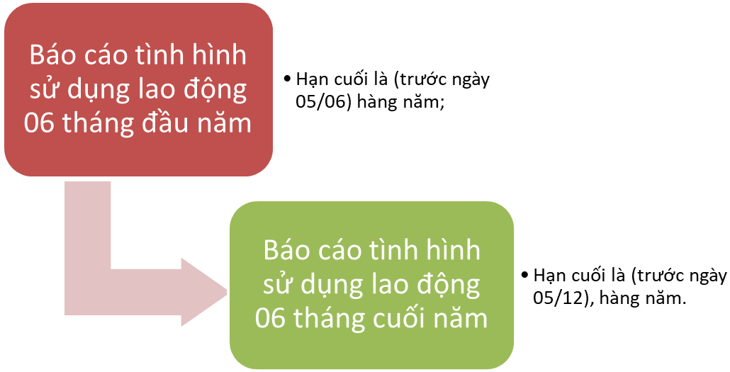 Thời hạn nộp báo cáo tình hình sử dụng lao động